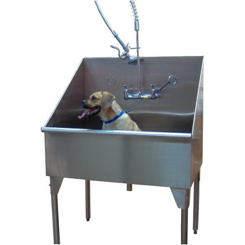 Stainless Steel Dog Grooming Sink